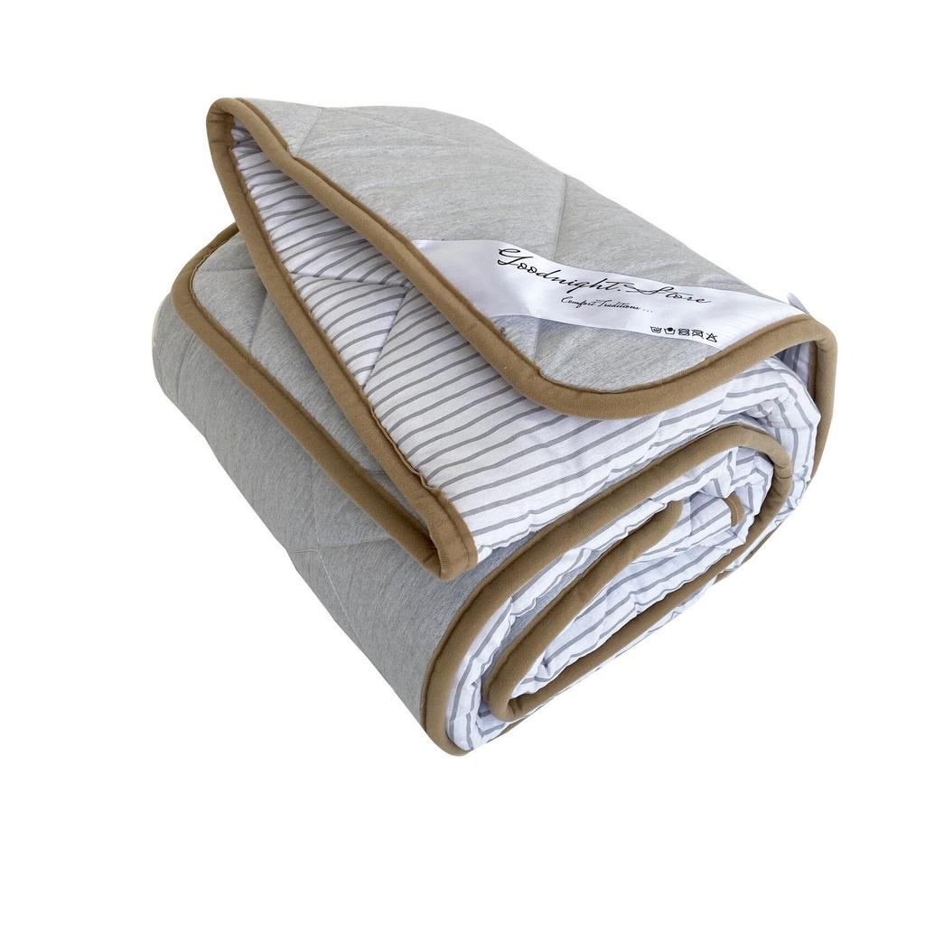 Blanket from Sheep Wool Merino 400 G / M2 Goodnight.Store Gray All-season