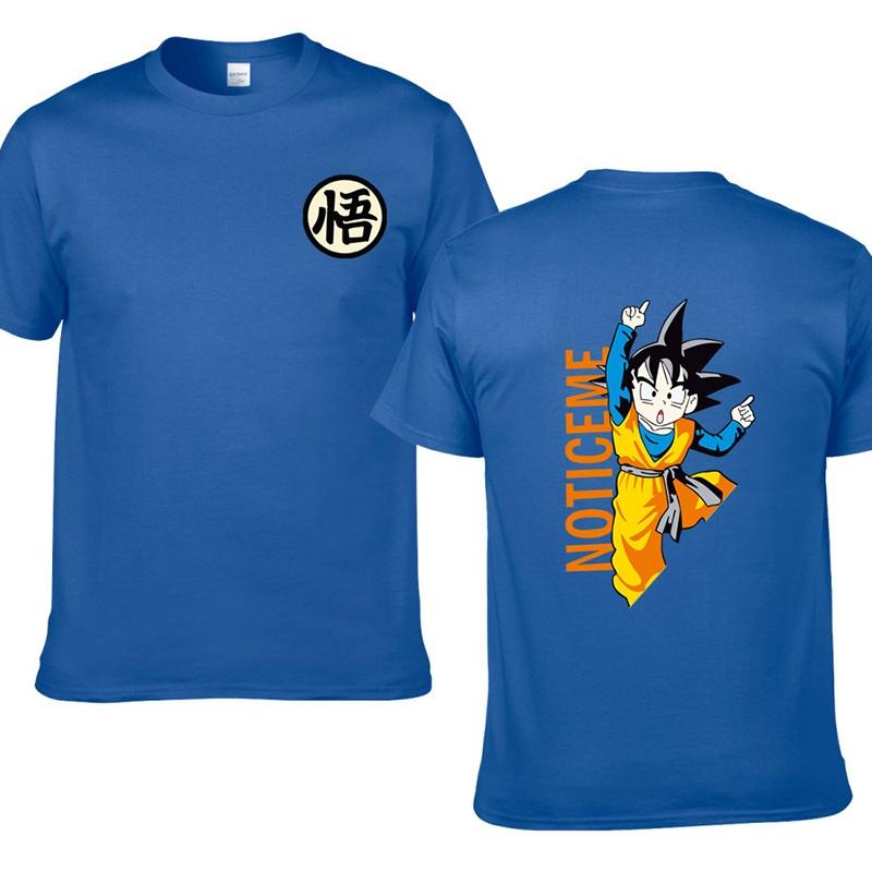 Anime Dragon Ball Z Goku Short Sleeve T-shirt With Premium Cotton Blend Material