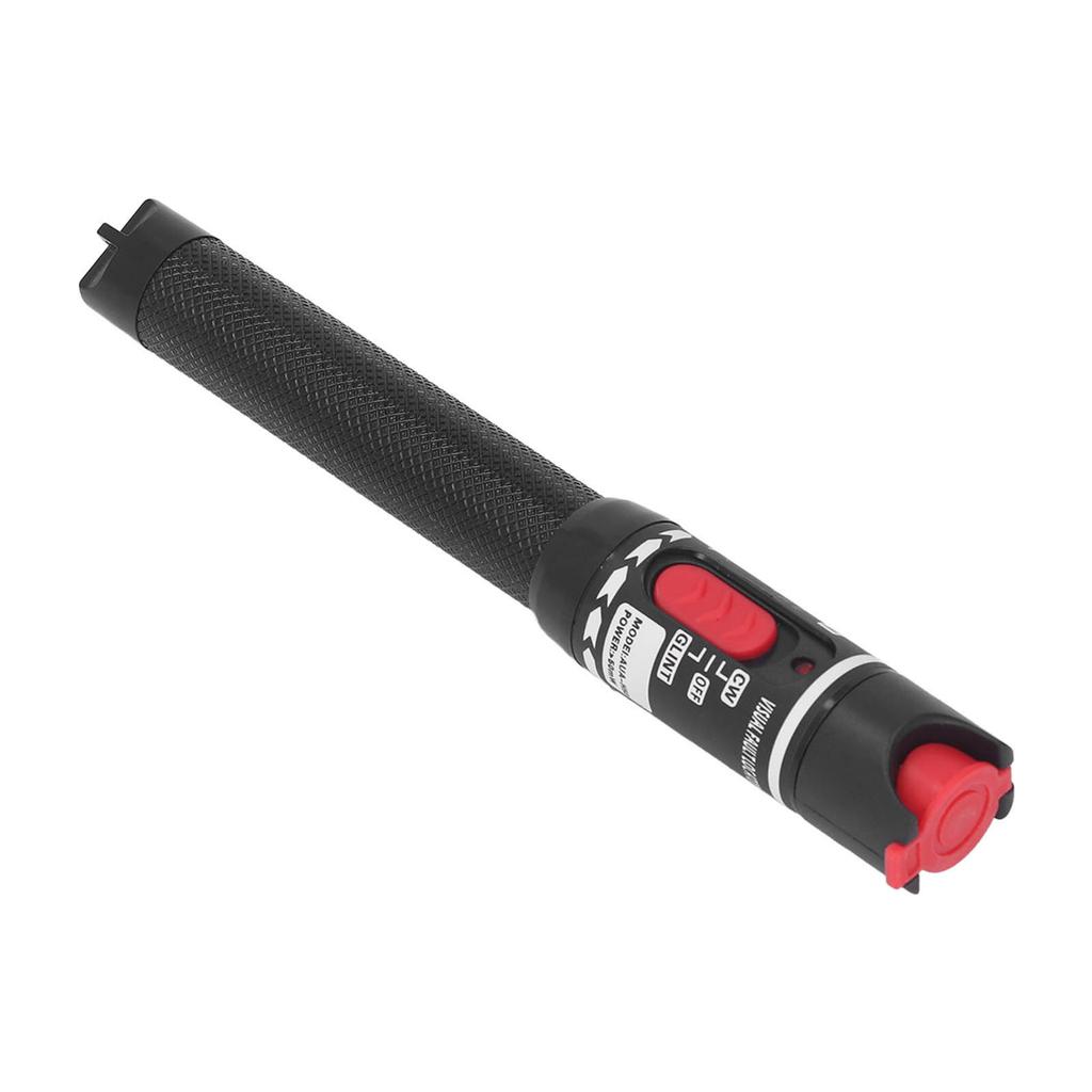 Визуальный локатор неисправностей 50 км 50 мВт оптоволоконный красный световой тестер ручка инструмент с очистителем для тестирования