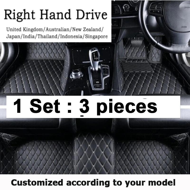 Car Floor Mats for Jeep Grand Cherokee 2007 2008 2009 2010 Auto Foot Pads Carpet Interior Accessories Decoration Parts