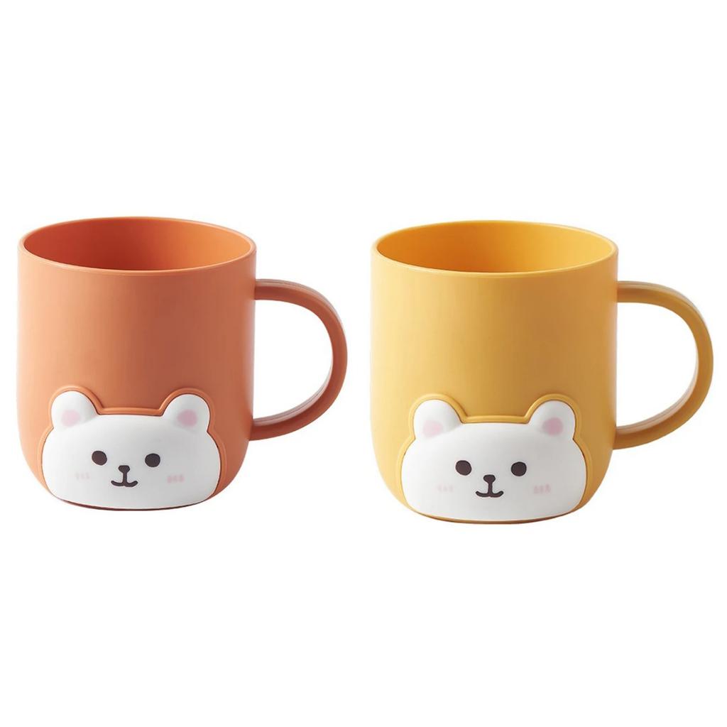 1-2 шт., чашка для зубной щетки в ванной, детский медведь, студенческое общежитие, милый мультяшный полоскатель для горла, пластиковые детские товары, товары для дома