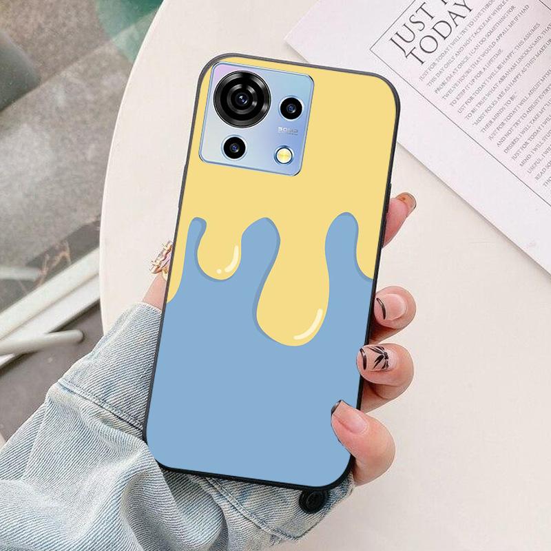 For ZTE Blade V50 Vita Phone Case astronaut Silicone Camera Protection Back Cover For ZTE Blade V50Vita 6.75" Funda Coque Capa