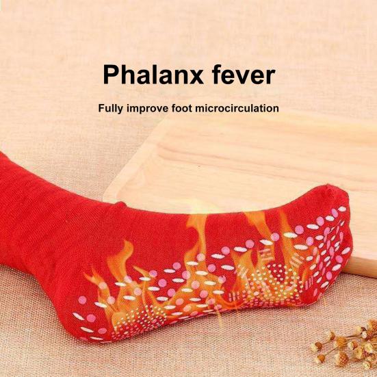 1 пара носков с подогревом, самонагревающиеся, снимающие усталость, легкие турмалиновые удобные дышащие массажные носки