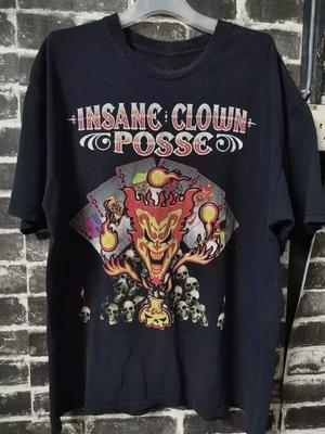 Insane Clown Posse Черная Унисекс Футболка Репринт S-5XL ХЛОПОК DO435 Унисекс Футболка