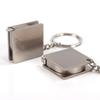 Stainless Steel Retractable Ruler Tape Keychain Measuring Gauging Tools Keyring Pull Ruler