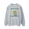Star Wars Mens The Mandalorian Grogu Does Not Listen Sweatshirt