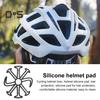 Силиконовая накладка на шлем для велосипедиста, противоскользящая, дышащая, универсальная, для занятий спортом на открытом воздухе, для мотоцикла, велосипеда, подкладка, подушка, коврик, аксессуары для шлема