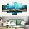 Modern In Forests Picture Poster 5 Pcs Modern Home Wall Decor Canvas Picture Art HD Print Painting On Canvas for Living Room
