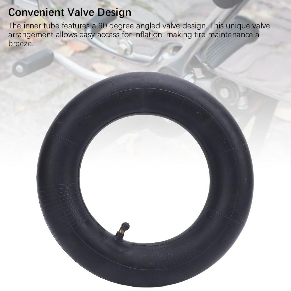 2PCS with 90° Bent Valve Scooter Inner Tube Electric and Gas Scooters, Pocket and Mini Bikes
