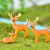 Поделки Индивидуальность Миниатюры Имитация Домашнее Украшение Фигурки Лось Лес Олень Сика