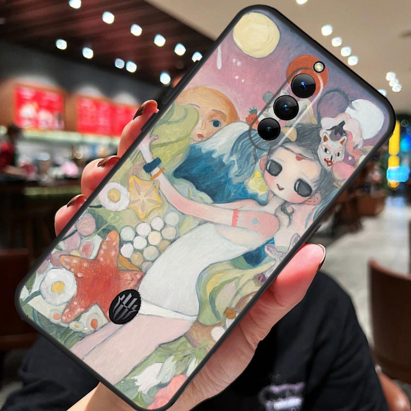 Мультяшный Эстетичный Чехол Aya Takano для ZTE Nubia Red Magic 8S 9S 10S 8 9 10 Pro Plus 6S 7S 6 7 Pro 5G 6R 11 Pro Plus