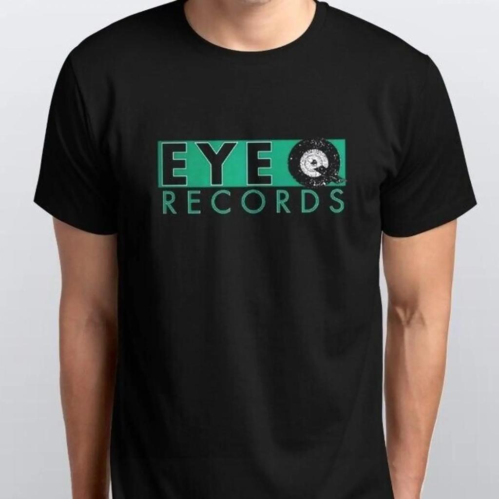 Eye Q Records Label T Shirt Breakbeat German Techno Rave Drum n Bass All Sizes