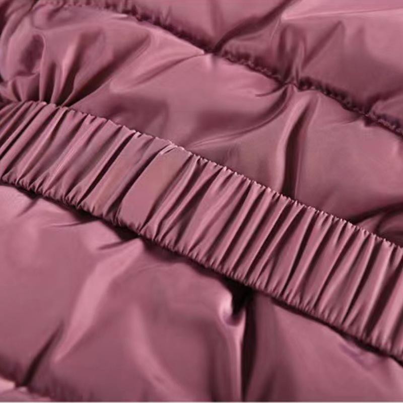 Пальто с хлопковой подкладкой для девочек Детская одежда Утепленные бархатные модные пуховики для малышей Зимняя одежда