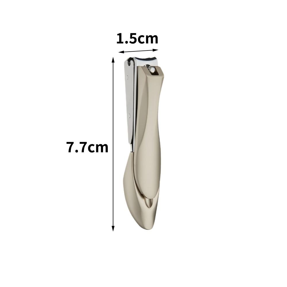 Stainless Steel Nail Clipper Anti Splash Manicure Nail Tool New Nail Nipper Cutter Home Manicure