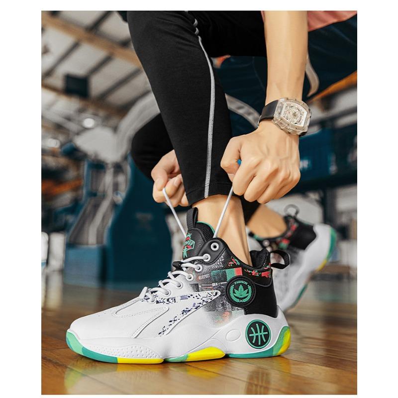 High End Men's Sports Shoes, Basketball Shoes, Thick Soled Casual Men's Shoes