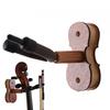 Detachable Rosewood Wall Mount Violin Hanger Hook with Bow Holder for Store Show Storage Violin