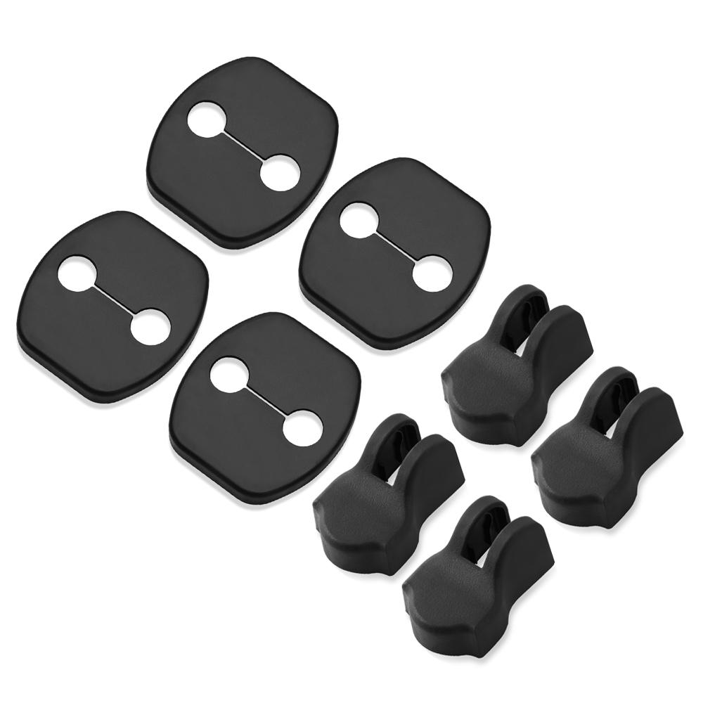 8 шт., декоративная крышка для дверного замка автомобиля, защитная крышка для дверного замка для Nissan X-trail SUNNY TIIDA LIVINA TEANA Murano Qashqai J11