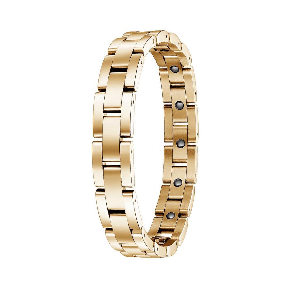 Korean Style Magnetic Therapy Stainless Steel Bracelet