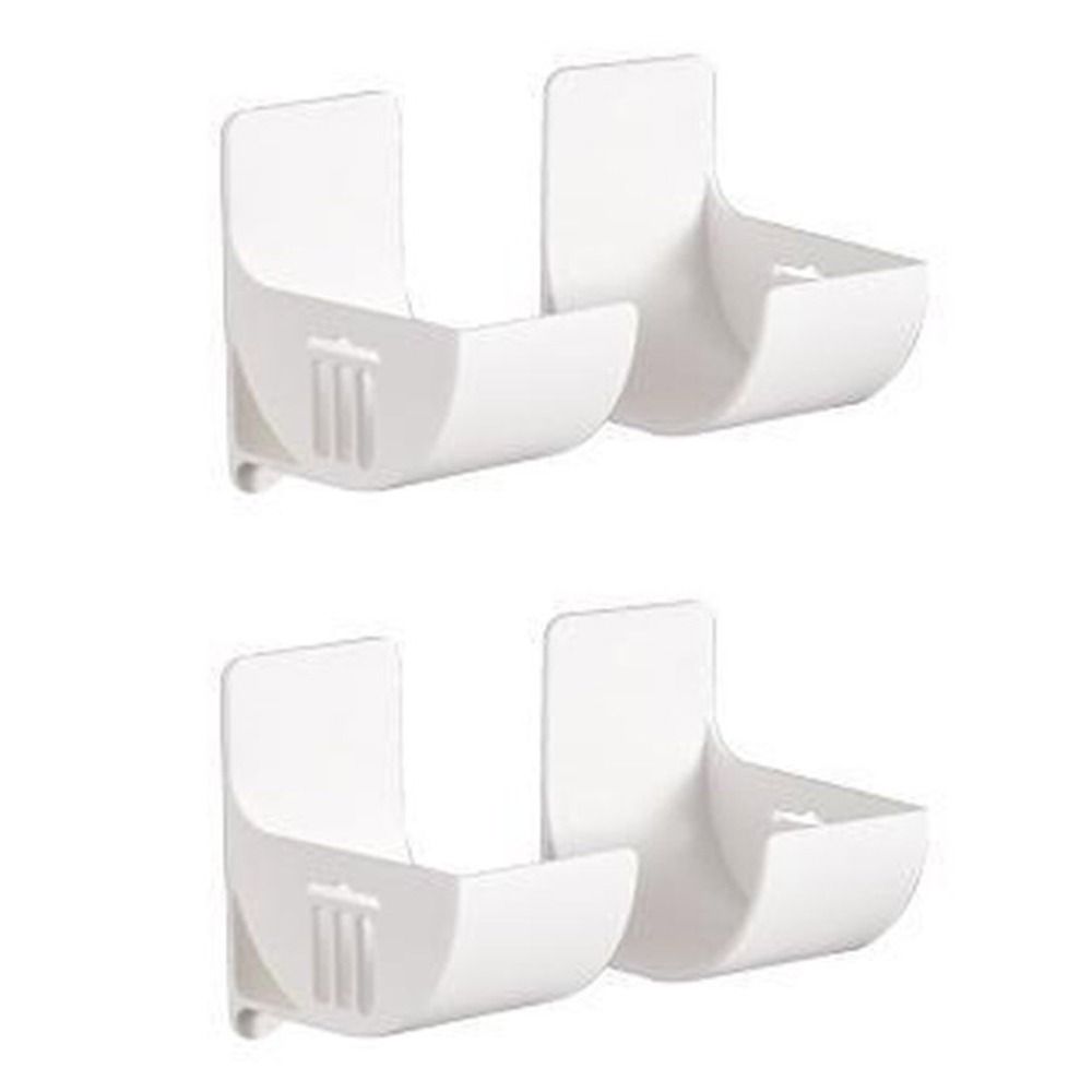 4PCS Punch Free Trash Bags Holder Kitchen Shelf Wall Mounted Organizer Plastic Bag Film Container