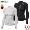 Wosawe Women's CE-Certified Impact-Resistant Off-Road Riding Jacket Motorcycle Jacket Autumn/Winter Warm Reflective Biker Jacket