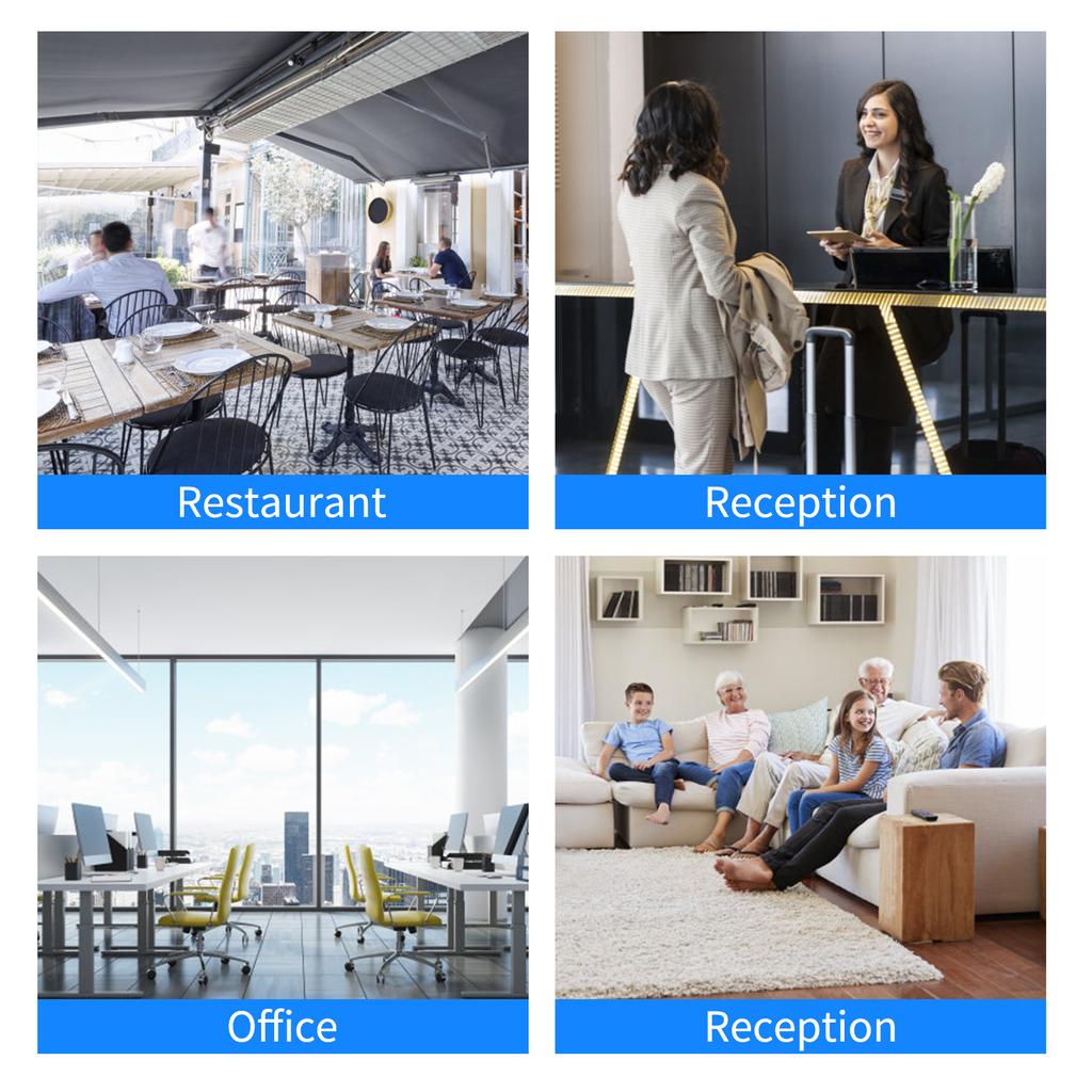 Black Corded Phone with Big Button Desk Landline Phone Telephone Support