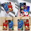 Чехлы для телефонов Ae109 Happy New Year Merry Christmas art из гальванизированного ТПУ для Xiaomi 11 Lite Redmi Note 13 Pro 12C 9S Huawei с защитой на четыре угла