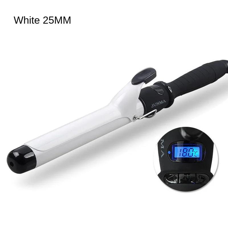 Professional Adjustment LCD Digital Temperature Display Curling Iron Roller Curls Ceramic Glaze Hair Curler Hair Styling Tools