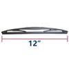 1PC Car Rear Wiper Blade  12"  fit for Mitsubishi Miev Windscreen Windshield Hybrid Auto Wipers Accessories YC102014-miev