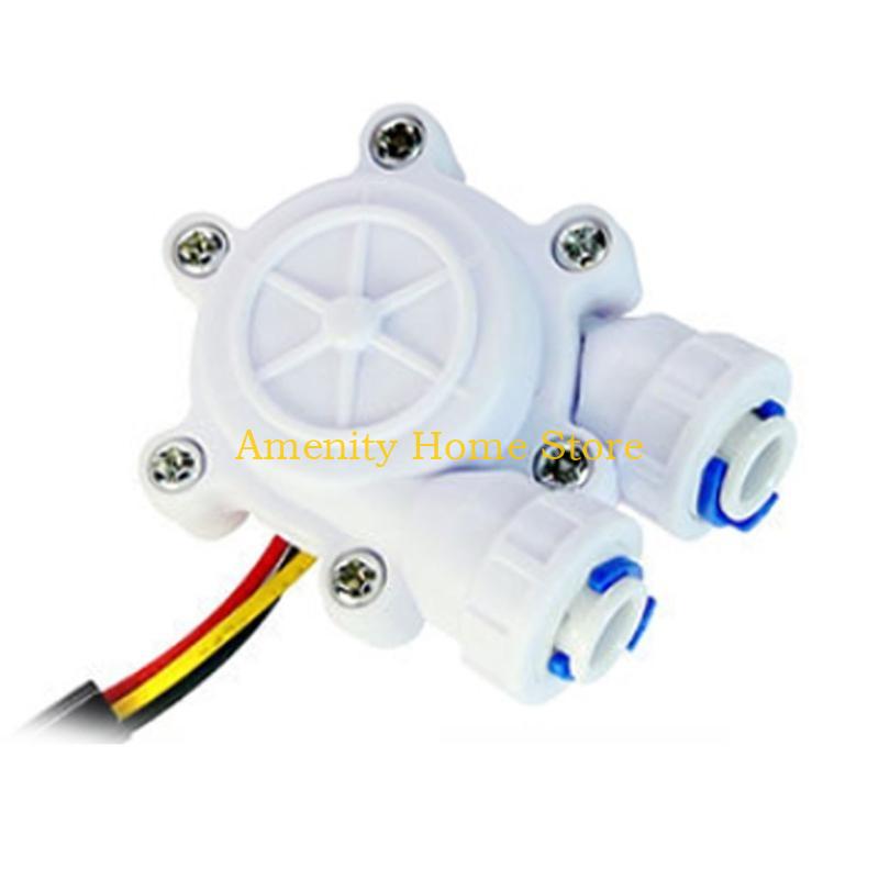 F26C Multiple Styles Flow Sensor Control Meter Flowmeter Counter 0.2-8L/min Water Flow Sensor Switch Drinking Fountain Coffee