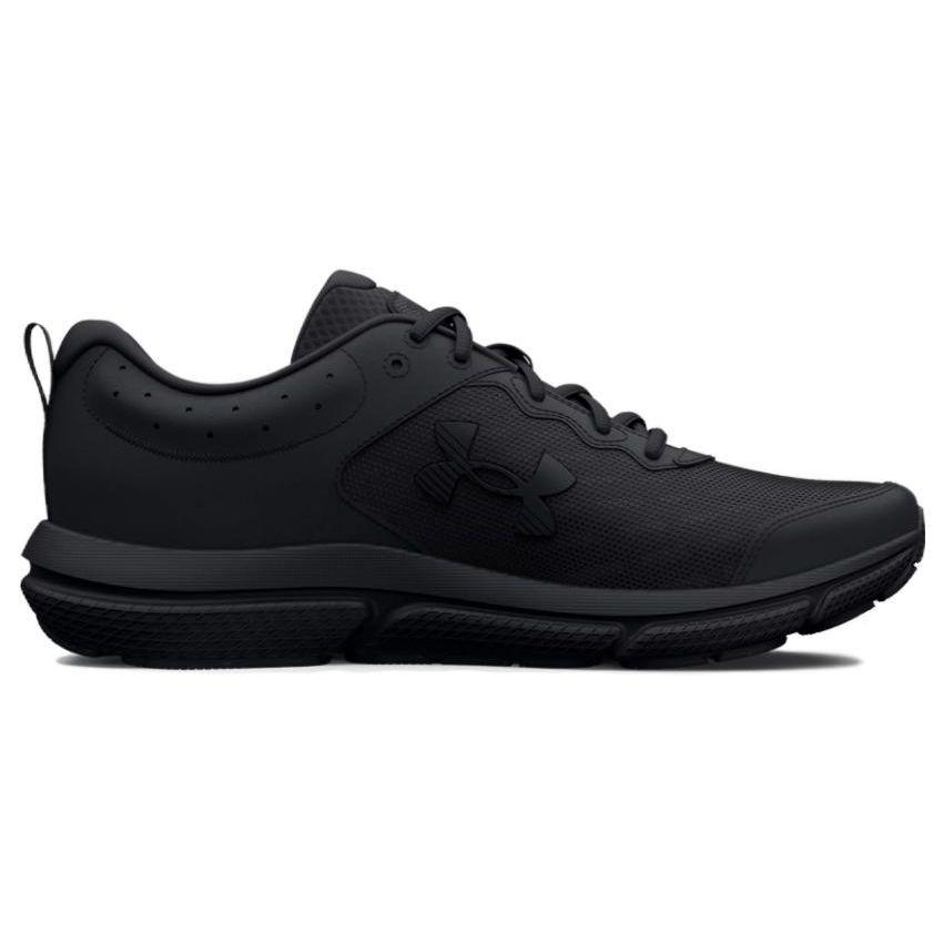 Under Armour Charged Assert 10 Triple Black Men Sneakers 3026175-004