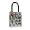 Zinc alloy 3 Digit Combination Lock Anti-theft Backpack Padlock Customs Password Lock  for Travel
