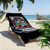 West Ham logo Print Beach Towel, Large Soft Quick Dry Towel for Beach Camping Swimming