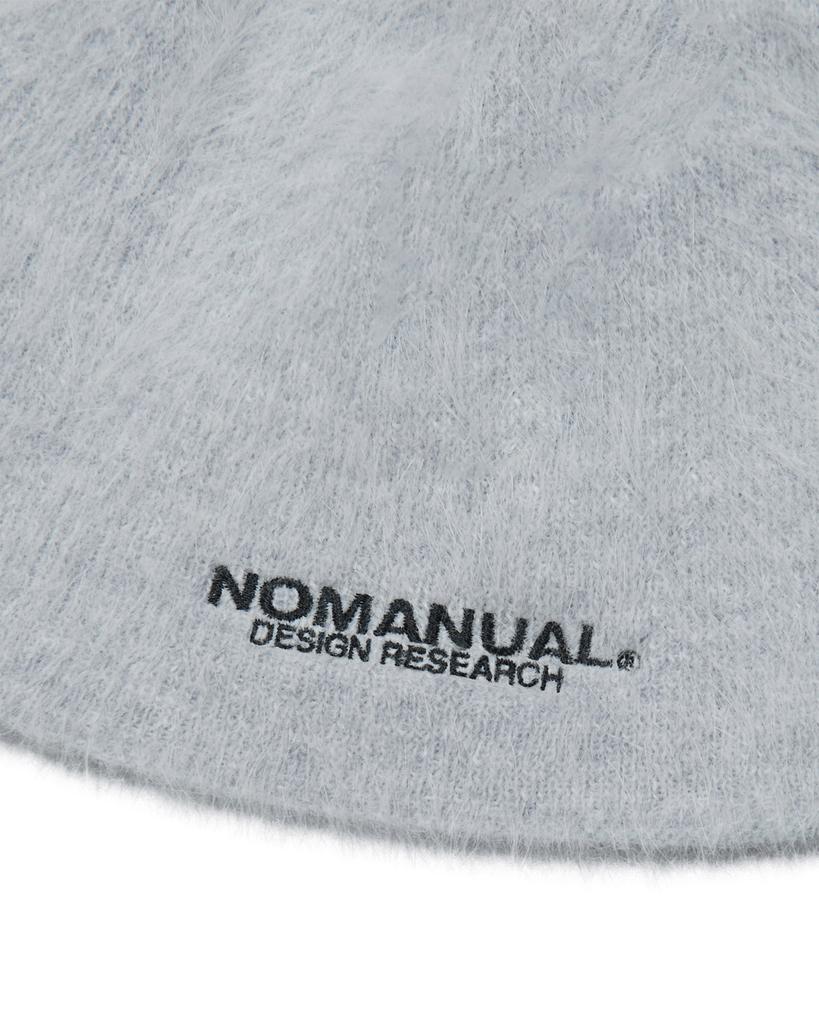 Шапка-бини Nomaenyueol Nm с помпоном - Светло-серый