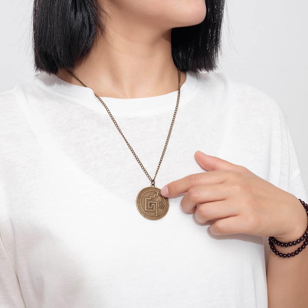 Классическое ожерелье с черепом «Пираты Карибского моря», фильмы «Проклятые ацтекские монеты», ювелирные изделия для мужчин, колье