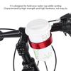 Aluminum Alloy Bicycle Water Bottle Holder Tea Coffee Cup Cage Cycling Accessory Red