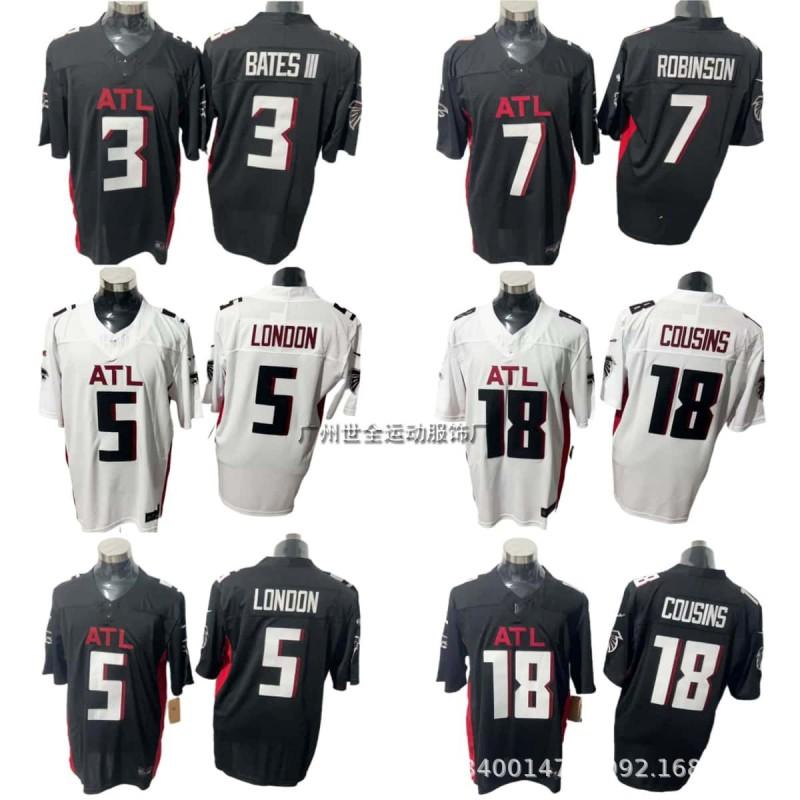 Mens Embroidered American Football Jersey Team Sports Rugby Training Shirt Cotton Blend Fall Winter
