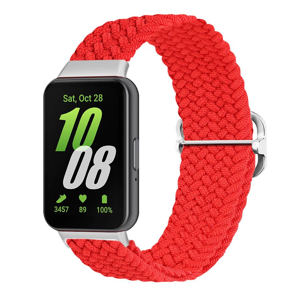 Регулируемый нейлоновый ремешок для Samsung Galaxy Fit 3, дышащий сменный аксессуар, эластичный браслет для ремешка Samsung Fit 3