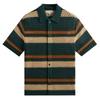 Thompson Crochet Button Down Shirt Chronicle Unisex Tops Multi-Color KHM032046-329