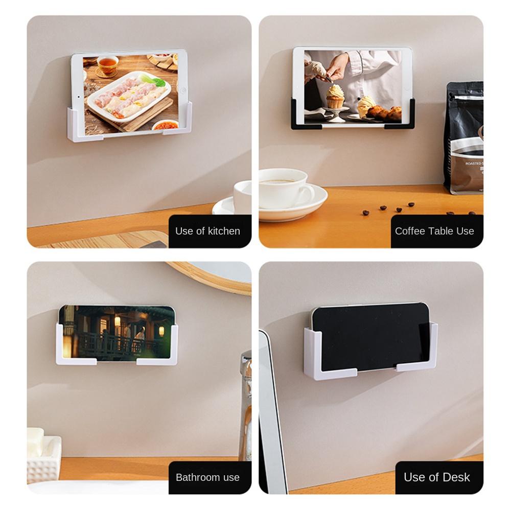 1Pair Wall Mounted Mobile Phone Holder Split Type Bracket New Charging Rack