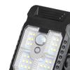 Solar Motion Sensor Wall Light Energy-Saving Rechargeable Solar Lamp Waterproof Clip-On Outdoor Lamp for Garden Patio Pathway