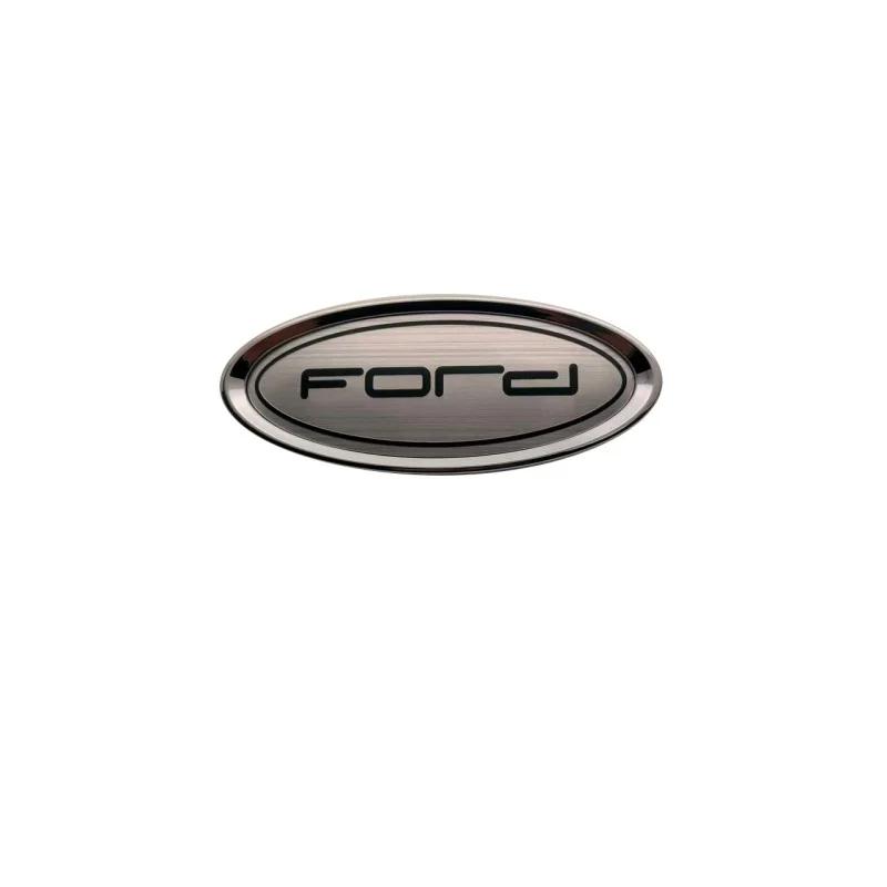 Ford Car Emblem Badge Sticker 11.5x4.5CM | Front Hood & Rear Trunk Tailgate | For Fiesta Ranger Mondeo Focus Escape Kuga Edge GMSBD1