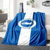Brighton & Hove Albion Print Flannel Blanket High Quality Warm Comfortable Cover for All Seasons Perfect for Gifts Home Decor