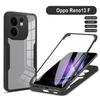Для OPPO Reno13 F 4G 5G 360 Чехол для телефона Полная защита Протектор экрана Защита объектива камеры Бампер Чехол Funda