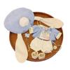 Lovely Design 20CM Cotton Doll Clothes Animal Onesie Long Ear Rabbit Hat  Children's Gift