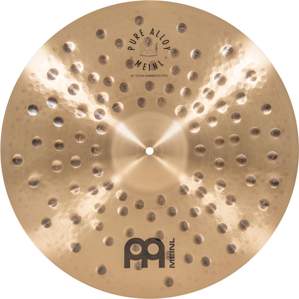 MEINL Cymbals Pure Alloy Series Ride Cymbals Extra Hammered Ride PA20EHR 20" []