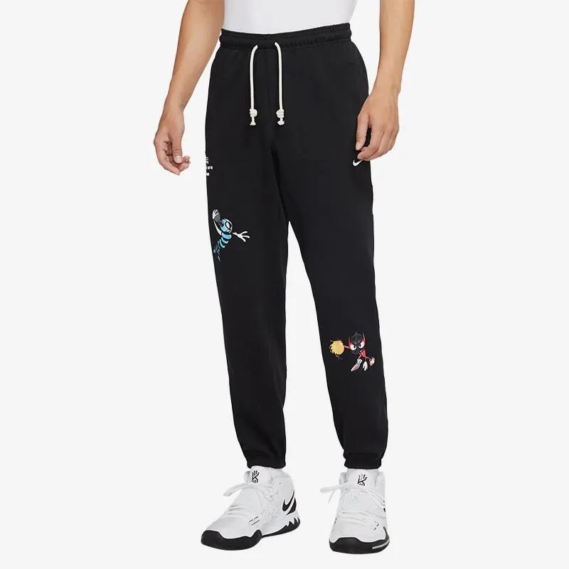 Nike Мужские вязаные спортивные штаны черные с умеренной манжетой (унисекс) Трикотажные спортивные штаны DO9157 010