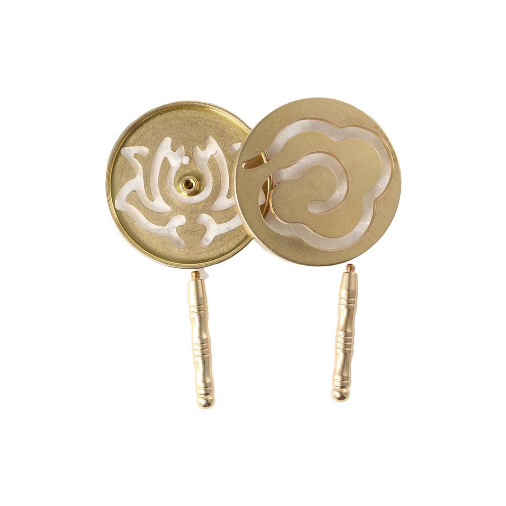 Classical Pressing Incense Lotus Incense Mold Fragrant Seal Script Incense Seal Incense Road Tools