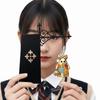 Patchwork Ghost Bookmark Metal Library Marker Hanging Bookmarker Gothic Bookmark  Halloween
