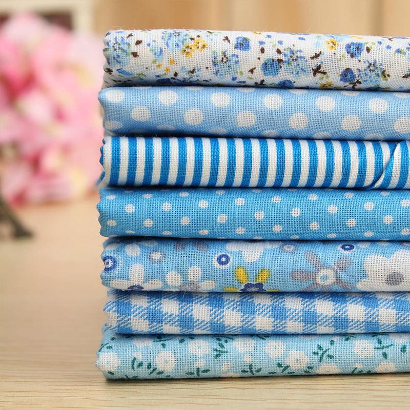 7 шт 50*50 см швейная набивная ткань лоскутное шитье хлопковая ткань набор