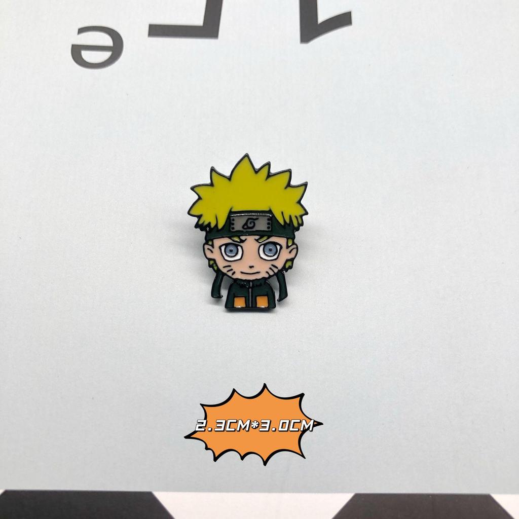 Японская мультяшная брошь с капельным маслом: Модный металлический значок для одежды и сумок